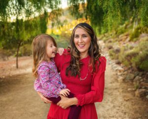 Family photography at a San Elijo Hills trail