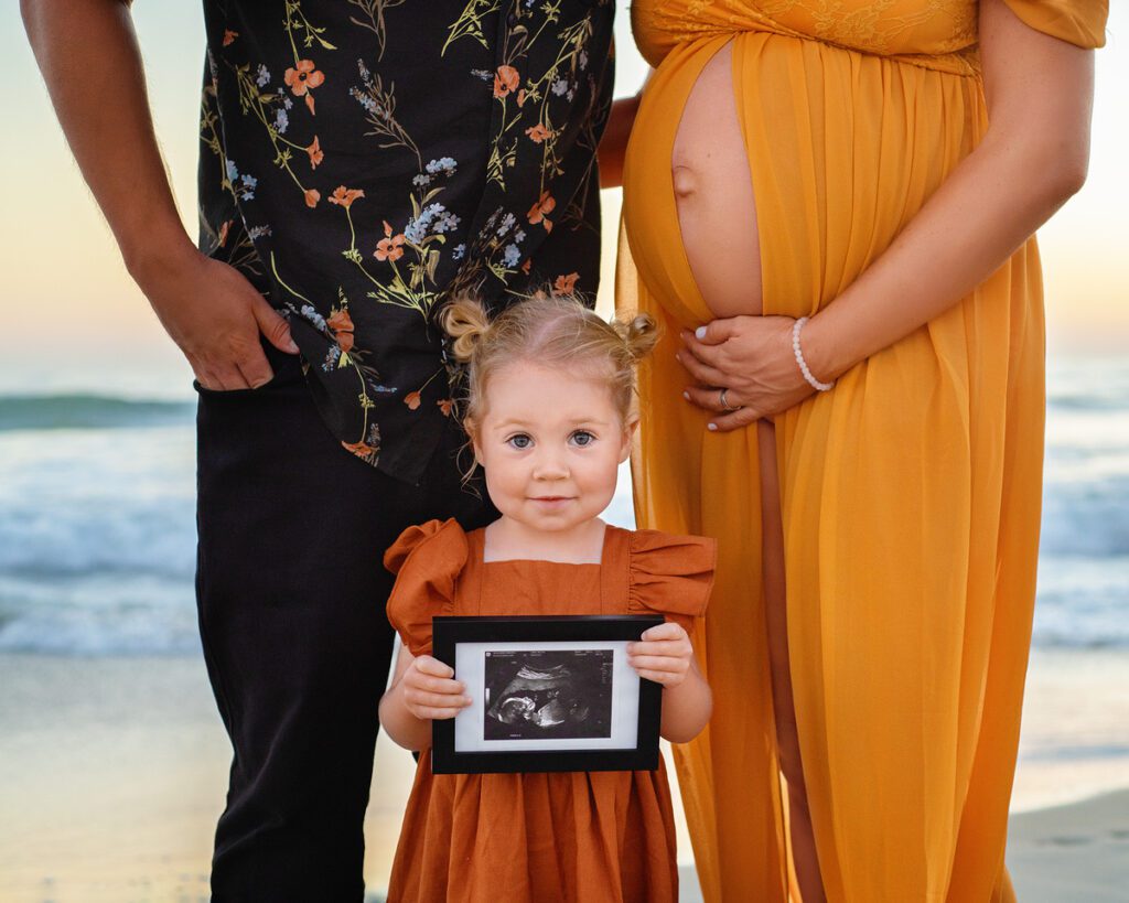 Maternity Photography at Del Mar Beach